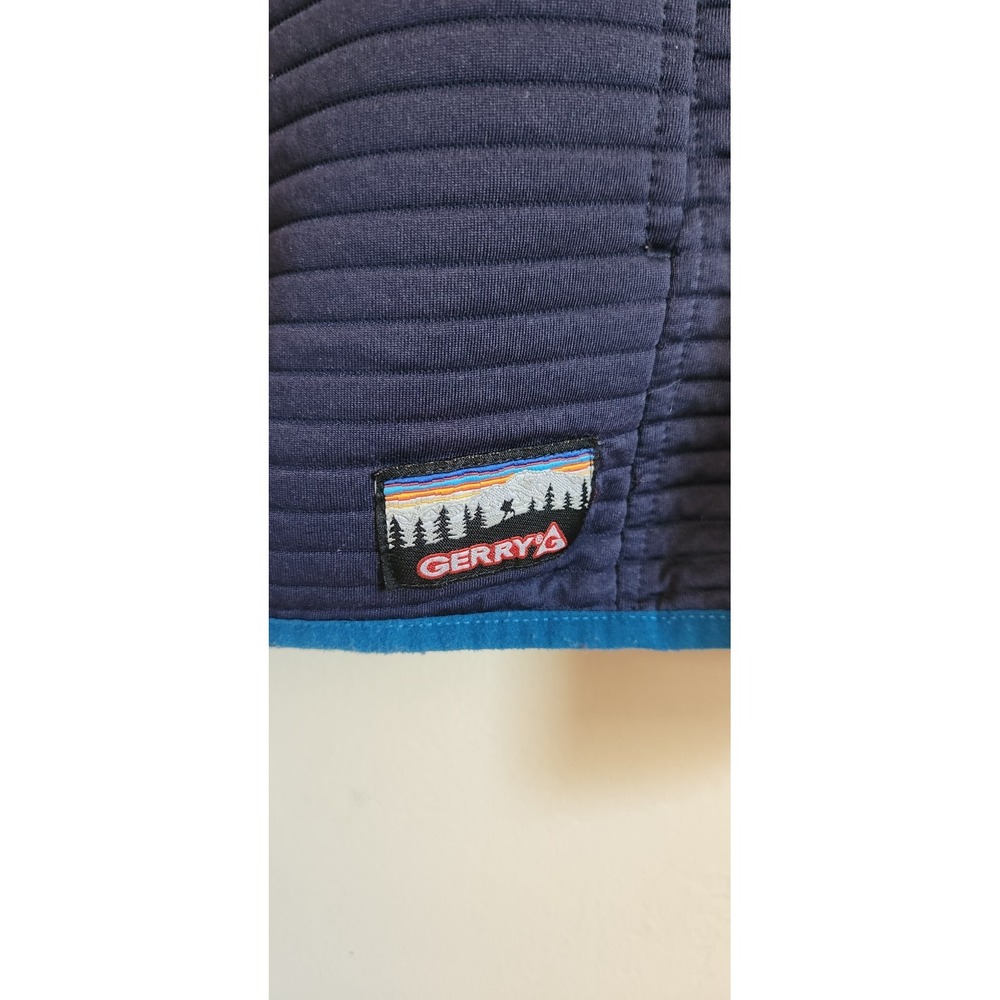 Gerry 1/4 Button Jacket‎ Blue Mens Size Medium - Picture 4 of 5